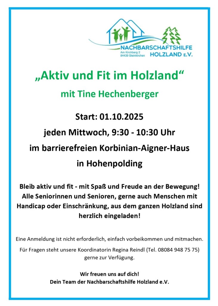 Aktiv und Fit im Holzland